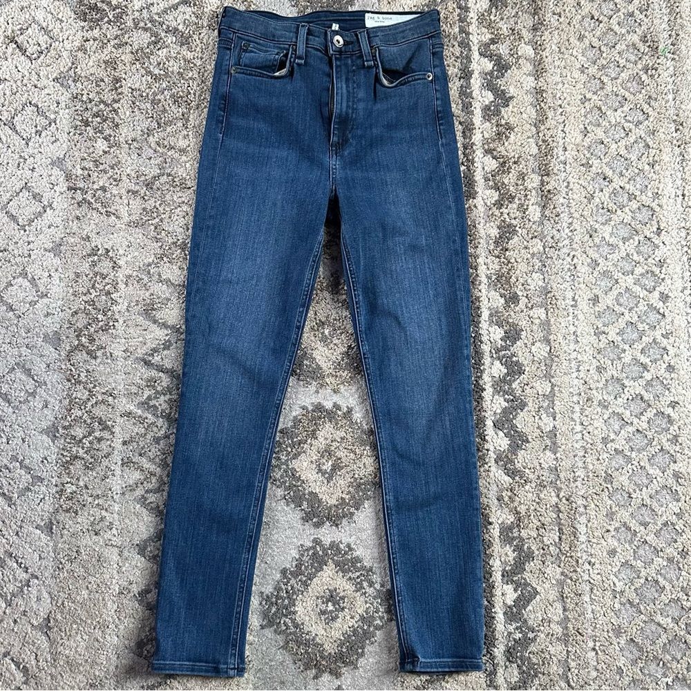 Rag & Bone Nina High Rise Ankle Skinny Jeans 25